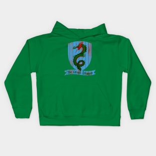 Green Dragon Kids Hoodie